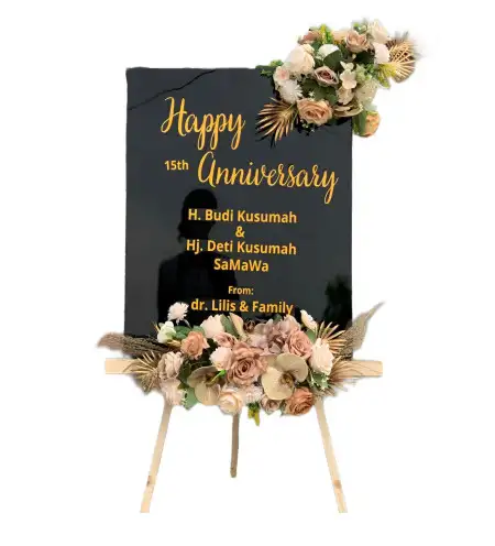 Papan Bunga Akrilik Kosambi Timur