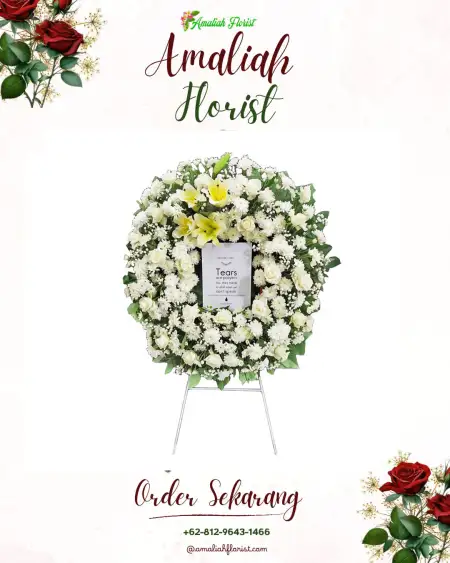 Krans Bunga Duka Kosambi Timur